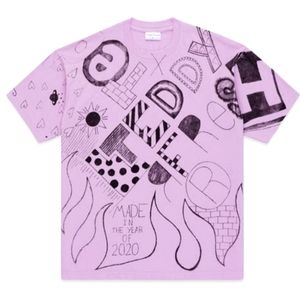 TEDDY FRESH MARKER SKETCH T-SHIRT BY HILA KLEIN